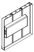 Assemblage avec profilés de panneaux